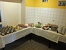 Culinarische Köstlichkeiten nach dem offiziellen Teil von Christin Rahn zubereitet.