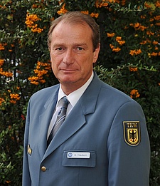 Der Präsident des THW, Gerd Friedsam