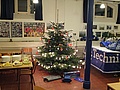 Der traditionelle THW-Weihnachtsbaum.